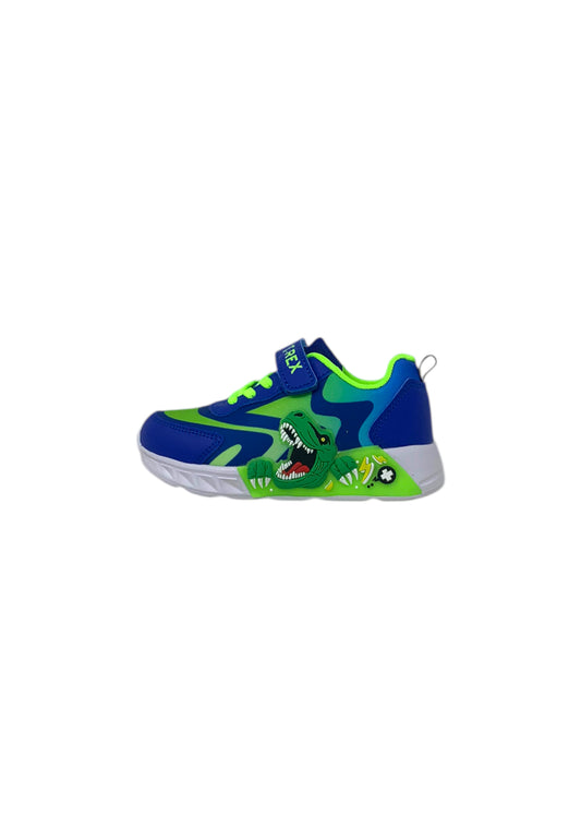 Sneaker luminose Silver Dinosauro S8020202T BLUE Bambino
