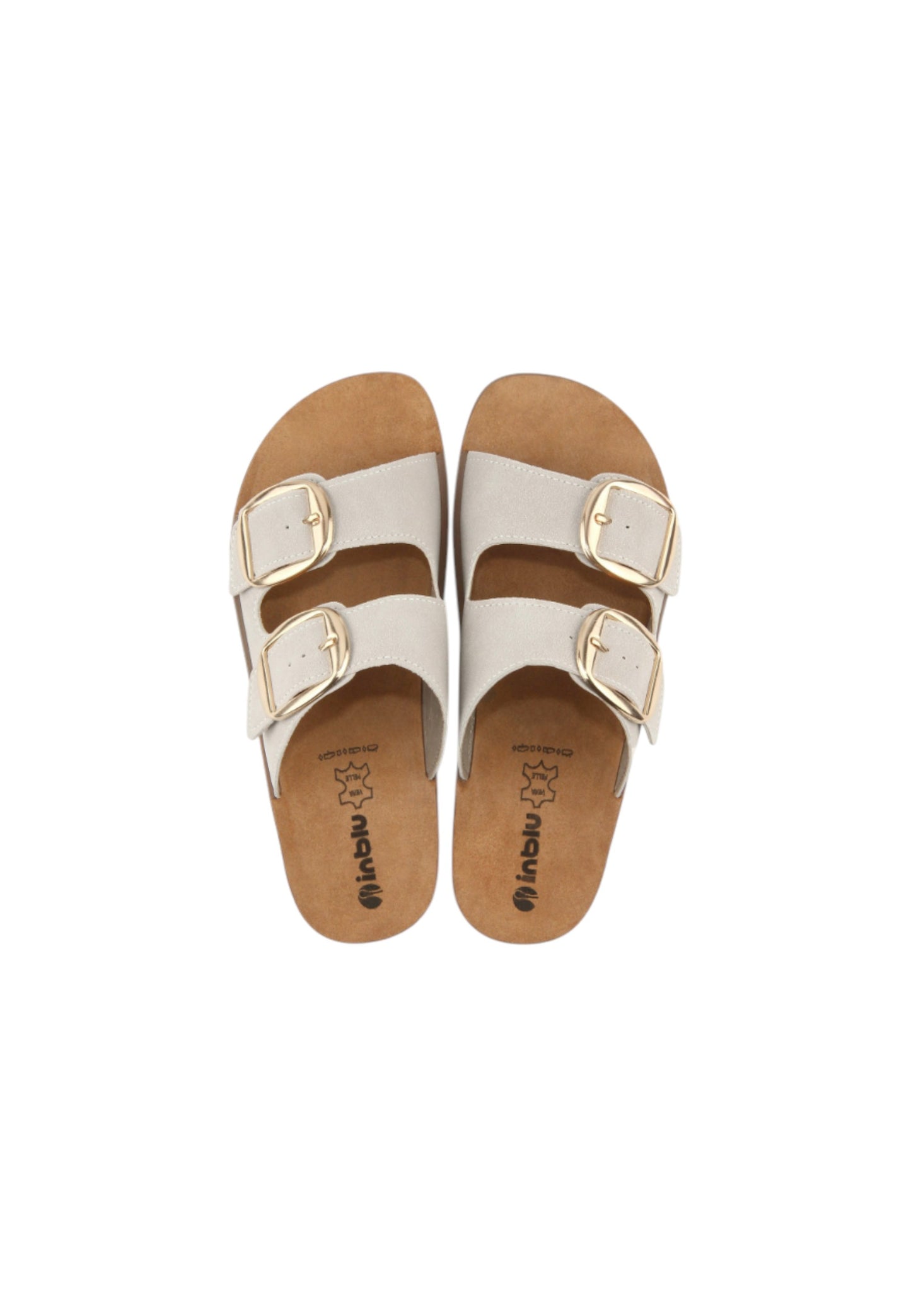 Ciabatta INBLU CP000061 GHIACCIO donna