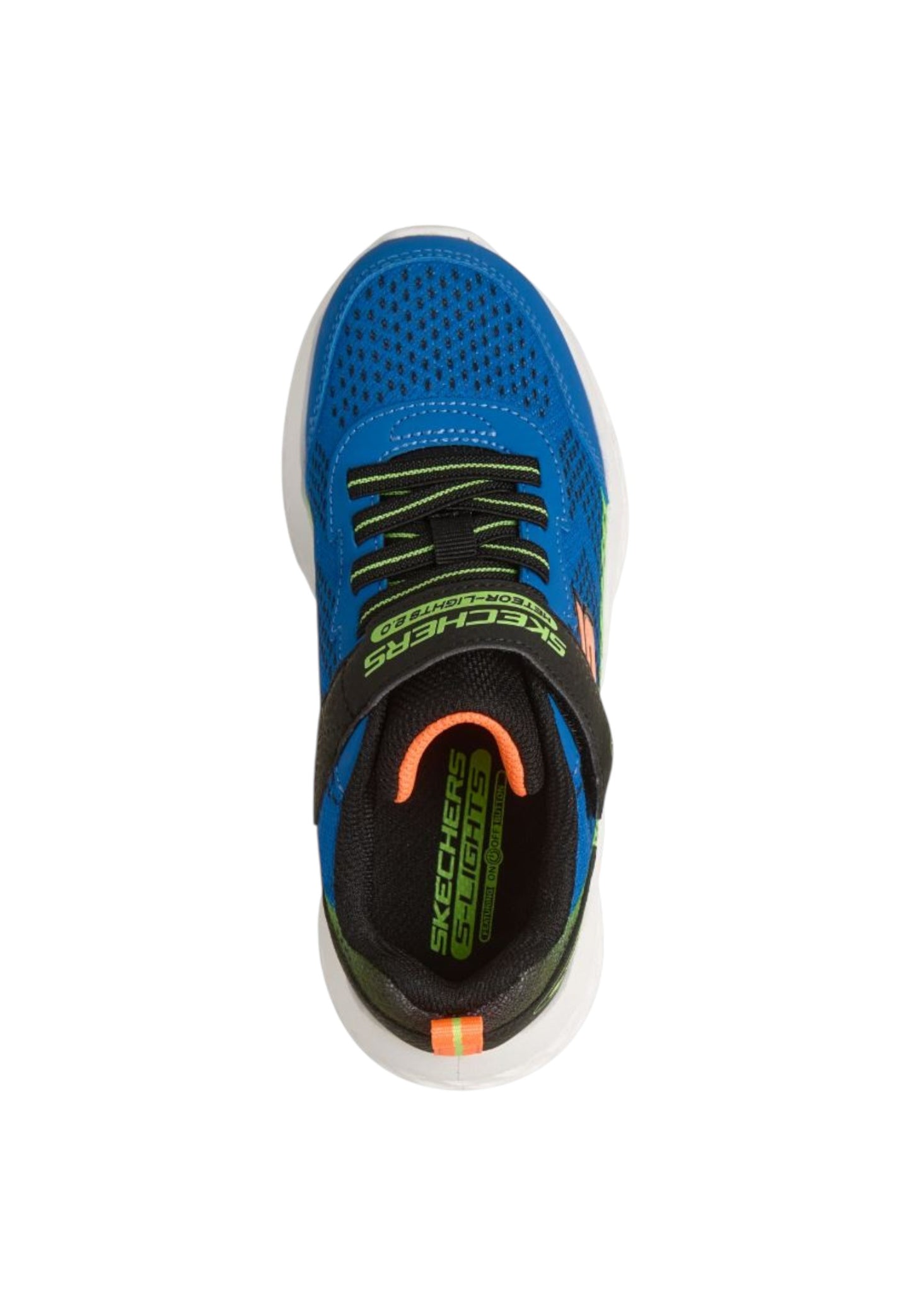 Sneakers con luci Skechers - Meteor lights 401490/BLBK Bambino