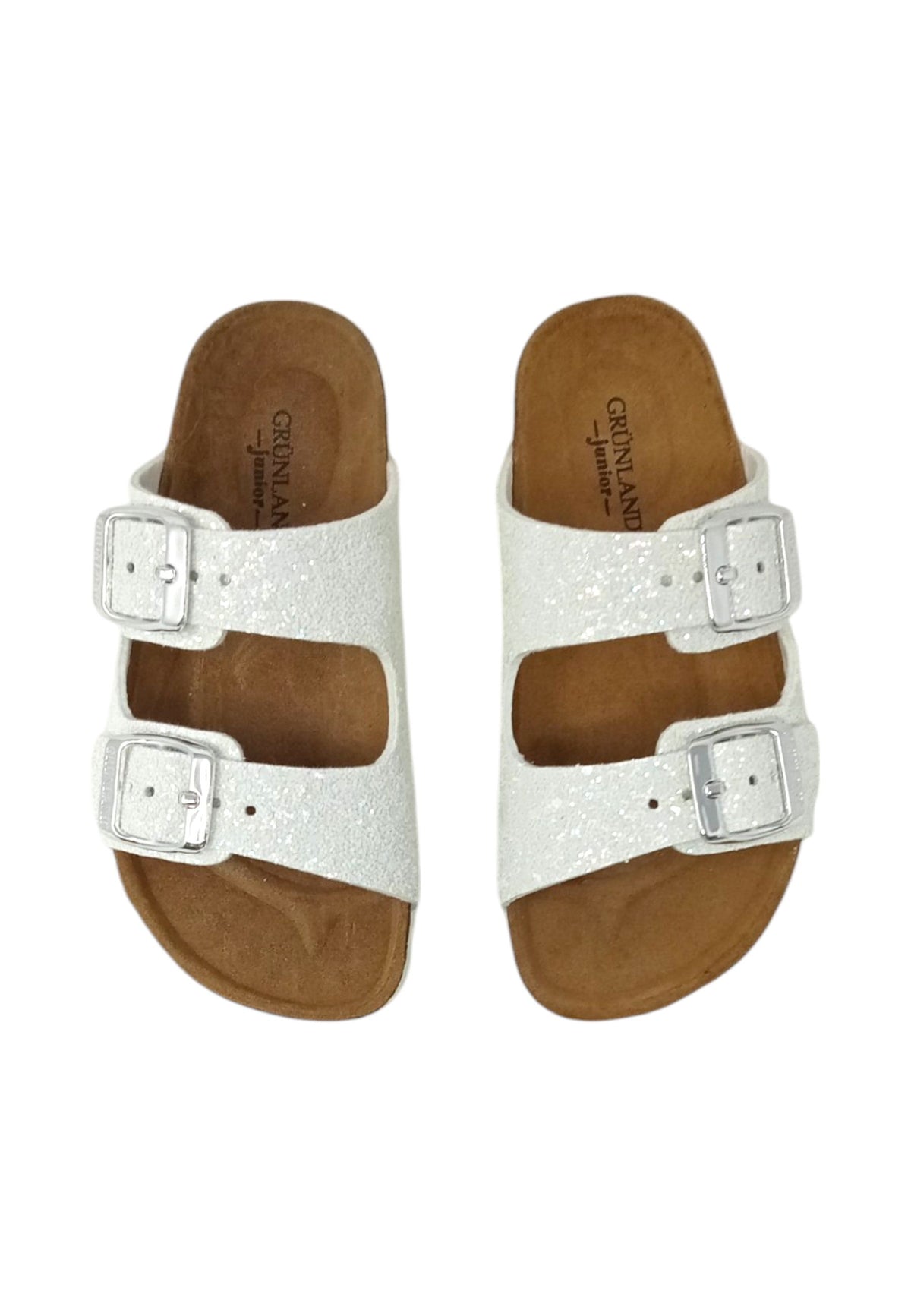 Ciabatta GRUNLAND Junior LUCE CB3097-40 BIANCO Bambina/Ragazza