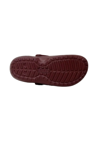 Classico  CROCS con pelliccia 203591-6WD DARK CHERRY UNISEX