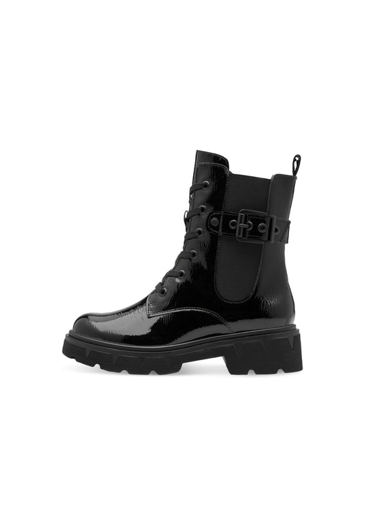 Anfibi MARCO TOZZI 2-25249-45 018 BLK PATENT donna
