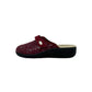 Pantofola SANYCOM 339 PITONE BORDO' DONNA