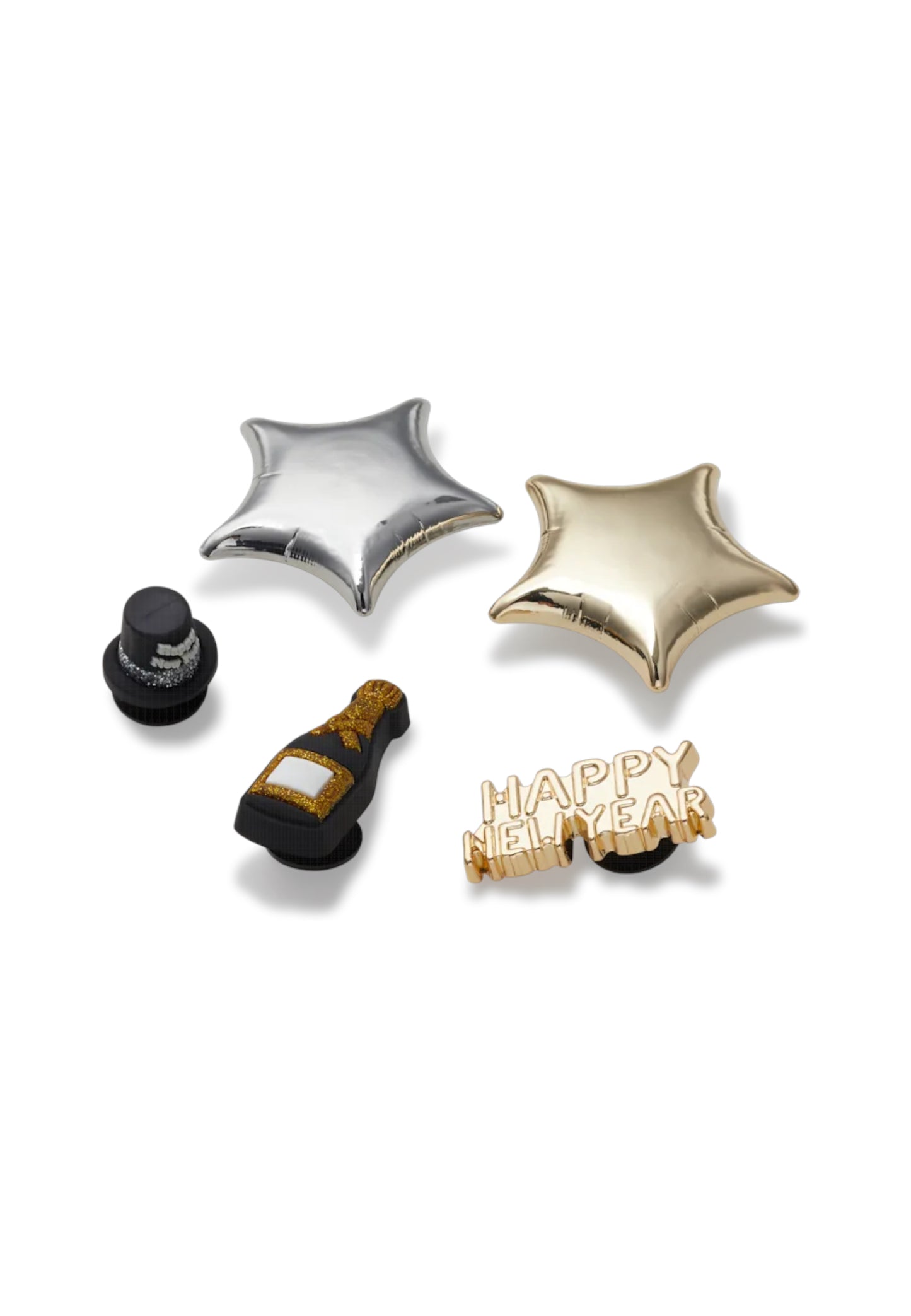 Jibbitz charms 10012233 NEW YEARS EVE 5 Pack