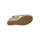 Sandali con zeppa XTI 143829 ORO donna