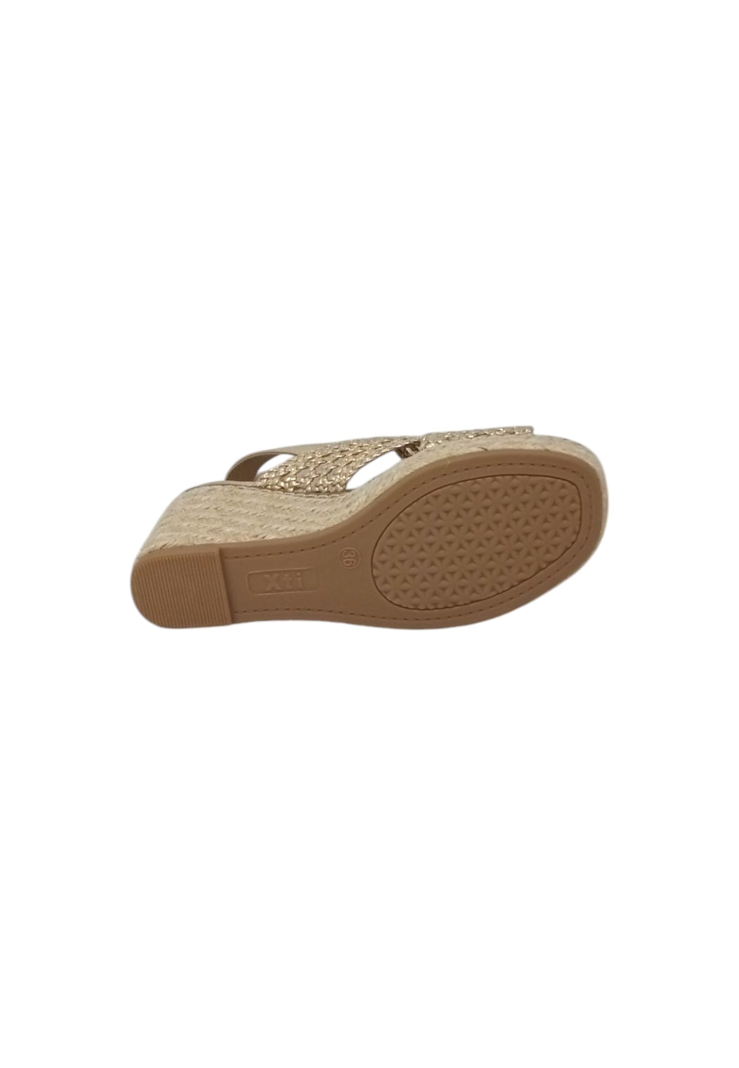 Sandali con zeppa XTI 143829 ORO donna