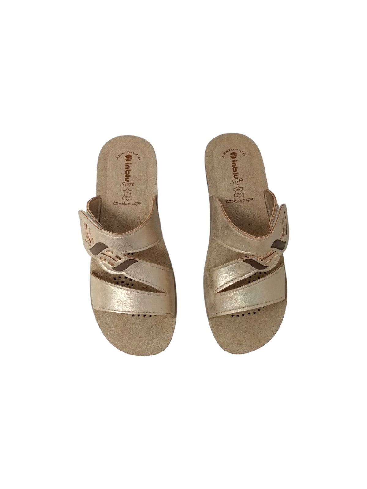 Ciabatta INBLU GL000035 SABBIA donna