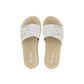 Ciabatta INBLU Dual Density SF000008 BIANCO donna