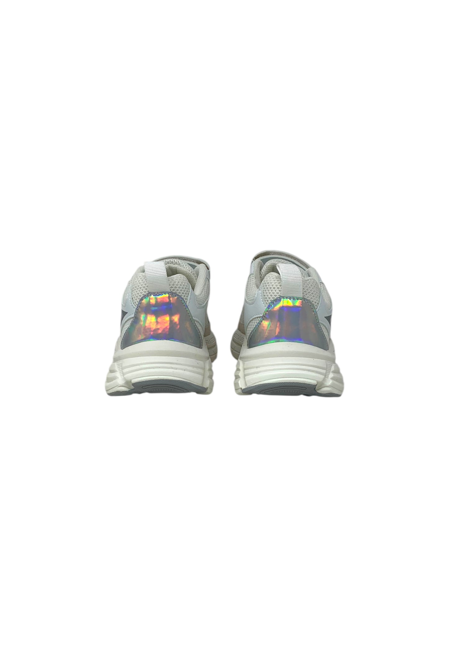Sneaker ASSO AG-18030 WHT/SILV bambina