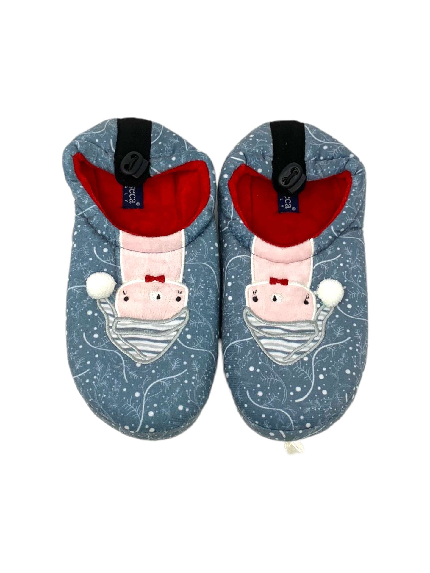 Pantofola chiusa da camera DE FONSECA DE.AOSTA W825 BLU donna