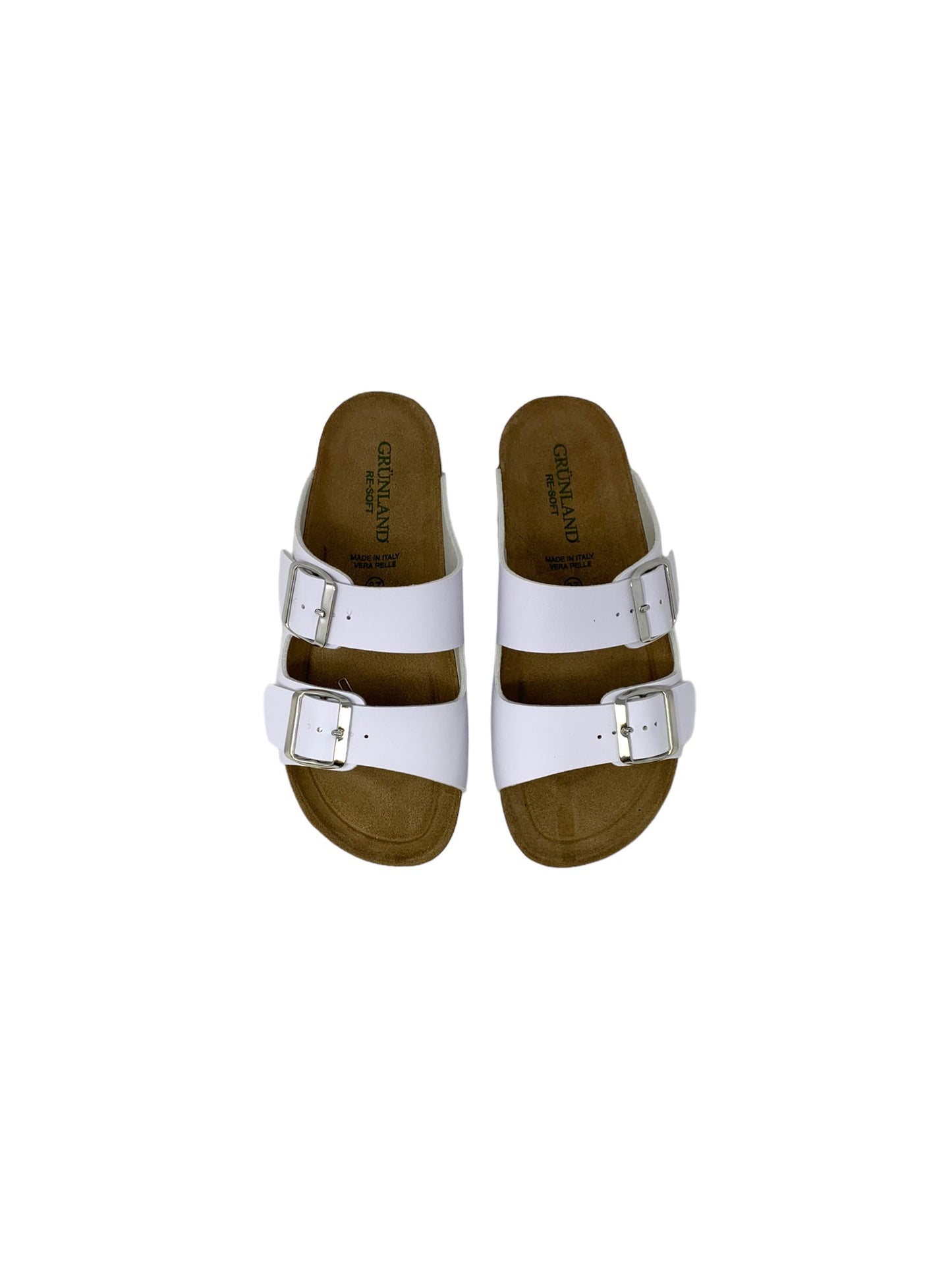 Ciabatta GRUNLAND HOLA CB2445-11 bianco ragazza/donna