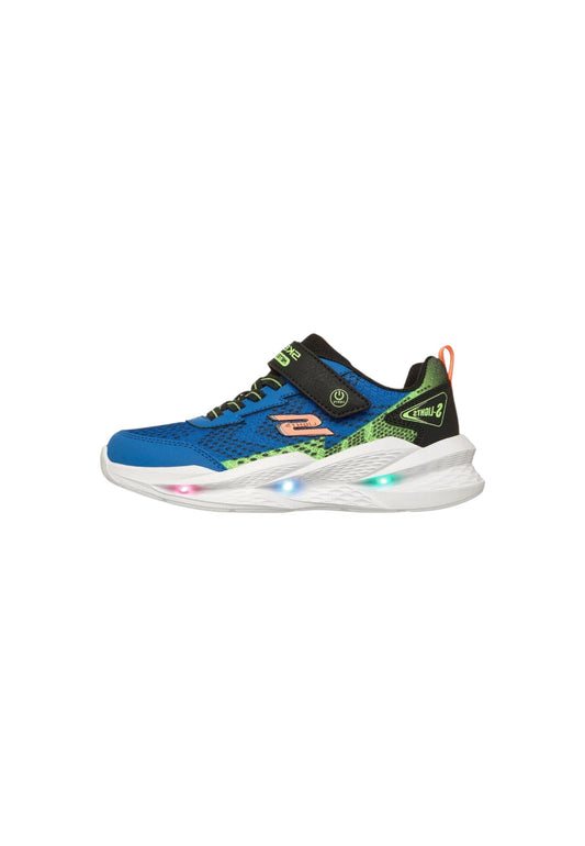 Sneakers con luci Skechers - Meteor lights 401490/BLBK Bambino