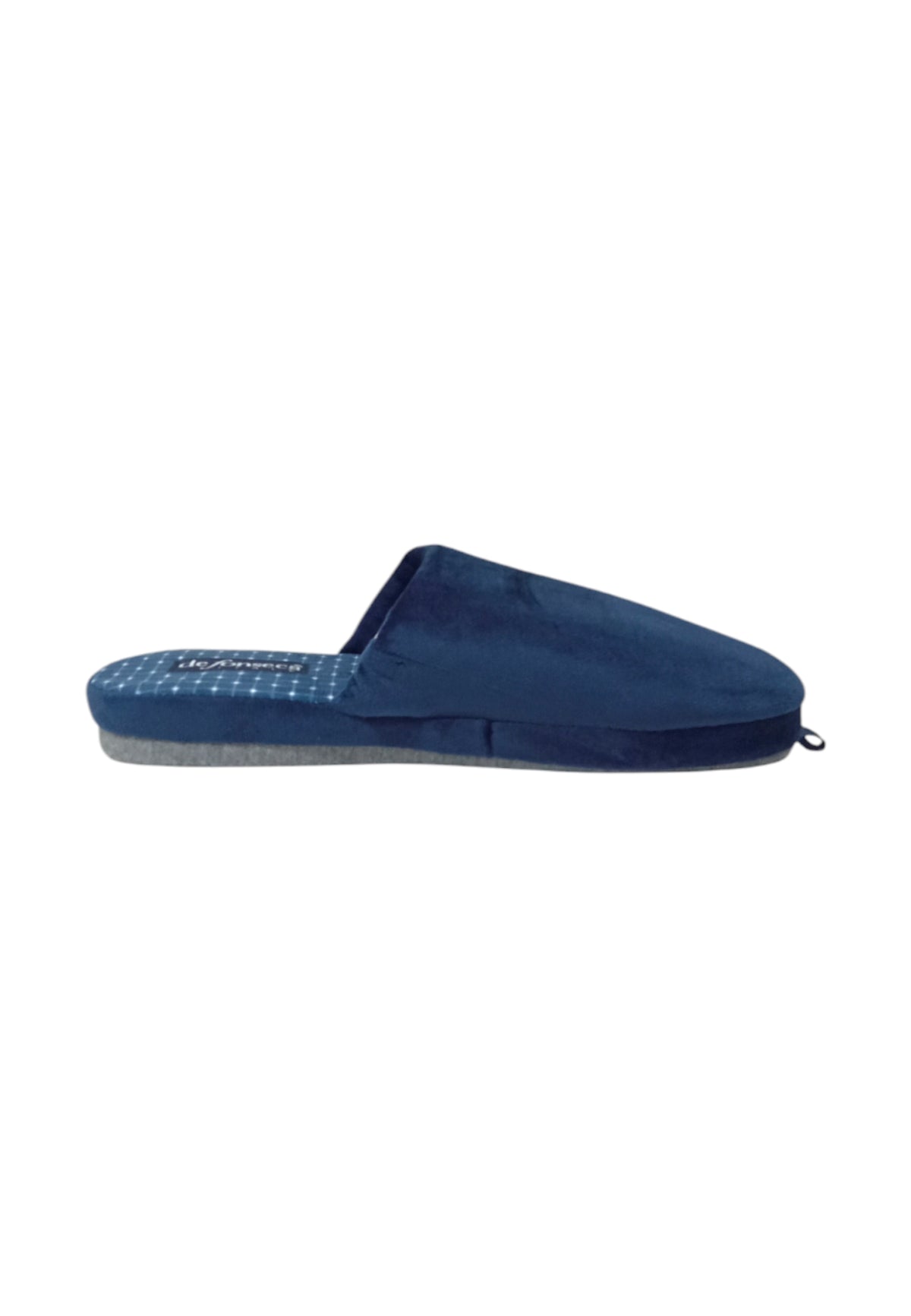 Pantofola  DE FONSECA DE.ROMA MA01 BLU uomo