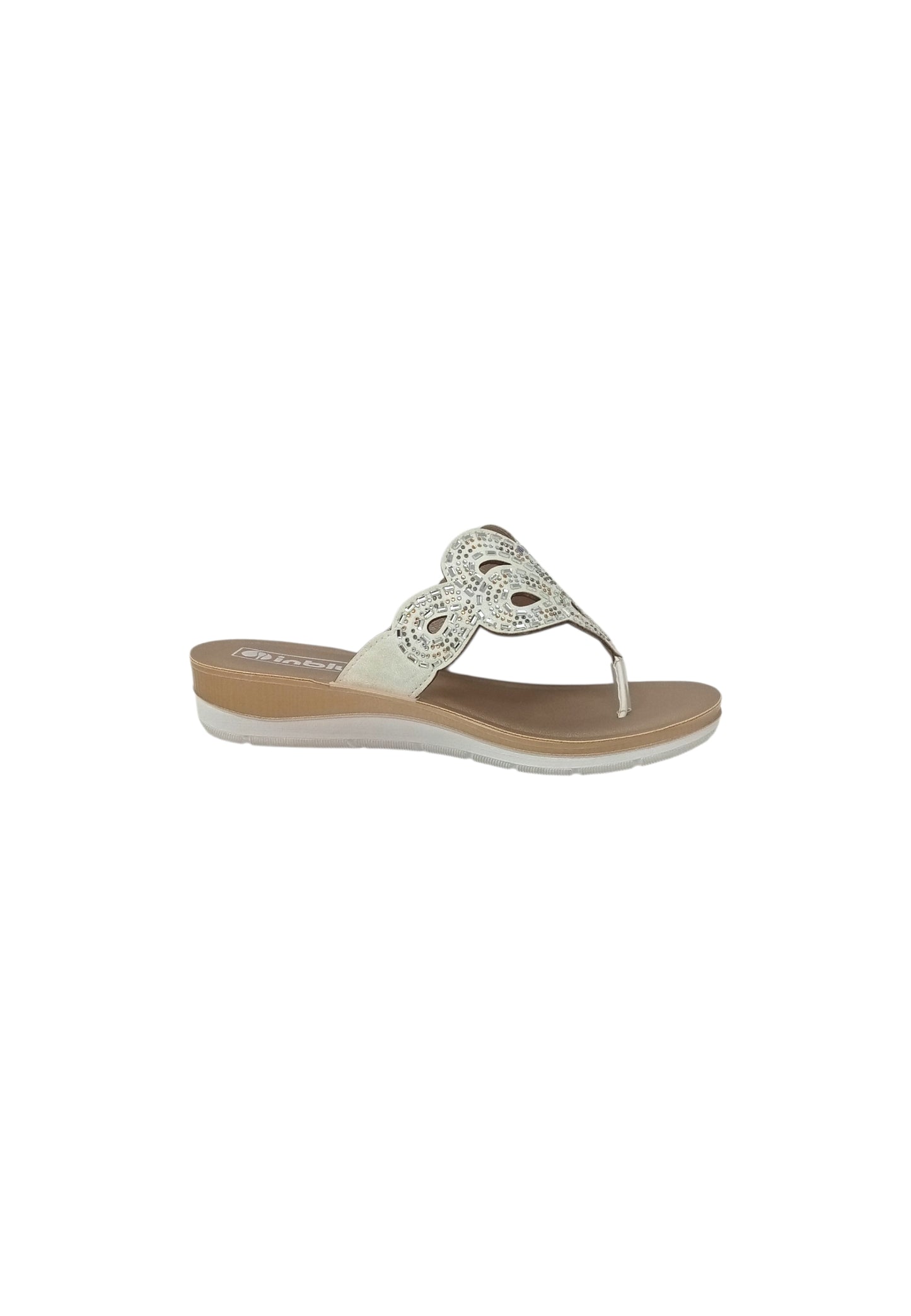 Ciabatta infradito  INBLU BV000050 BIANCO DONNA