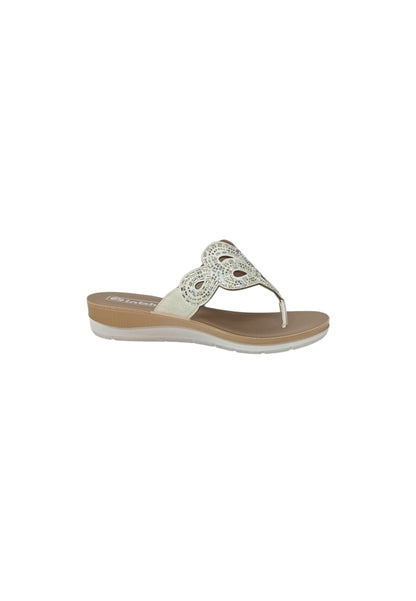 Ciabatta infradito  INBLU BV000050 BIANCO DONNA