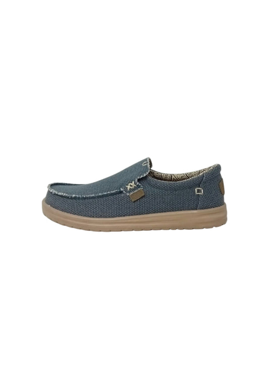 Mocassini HEYDUDE MIKKA BRAIDED 40124-4NL DEEPBLUE Uomo