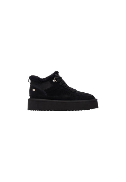 Sneaker con pelliccia XTI 144338 NEGRO donna