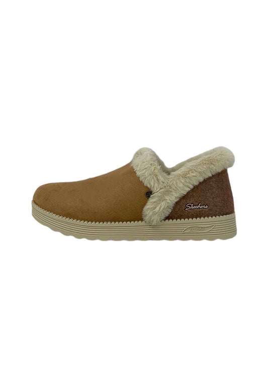 Pantofole con pelliccia SKECHERS - WINTER WARMTH 167660/CSNT Donna