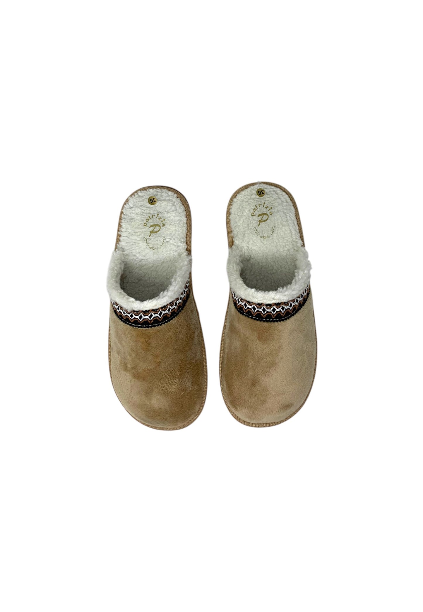 Pantofola PATRIZIA AZZI MI 09 TORTORA donna