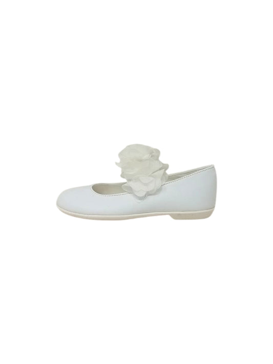 Italia Leone Ballerine Gaia pelle bianco Bambina/ragazza