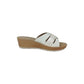 Ciabatta INBLU RN000010 BIANCO donna