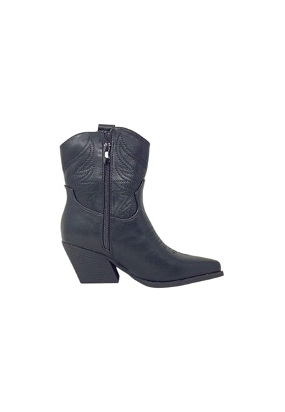 Stivaletto con tacco GALIA Q1203 BLK donna