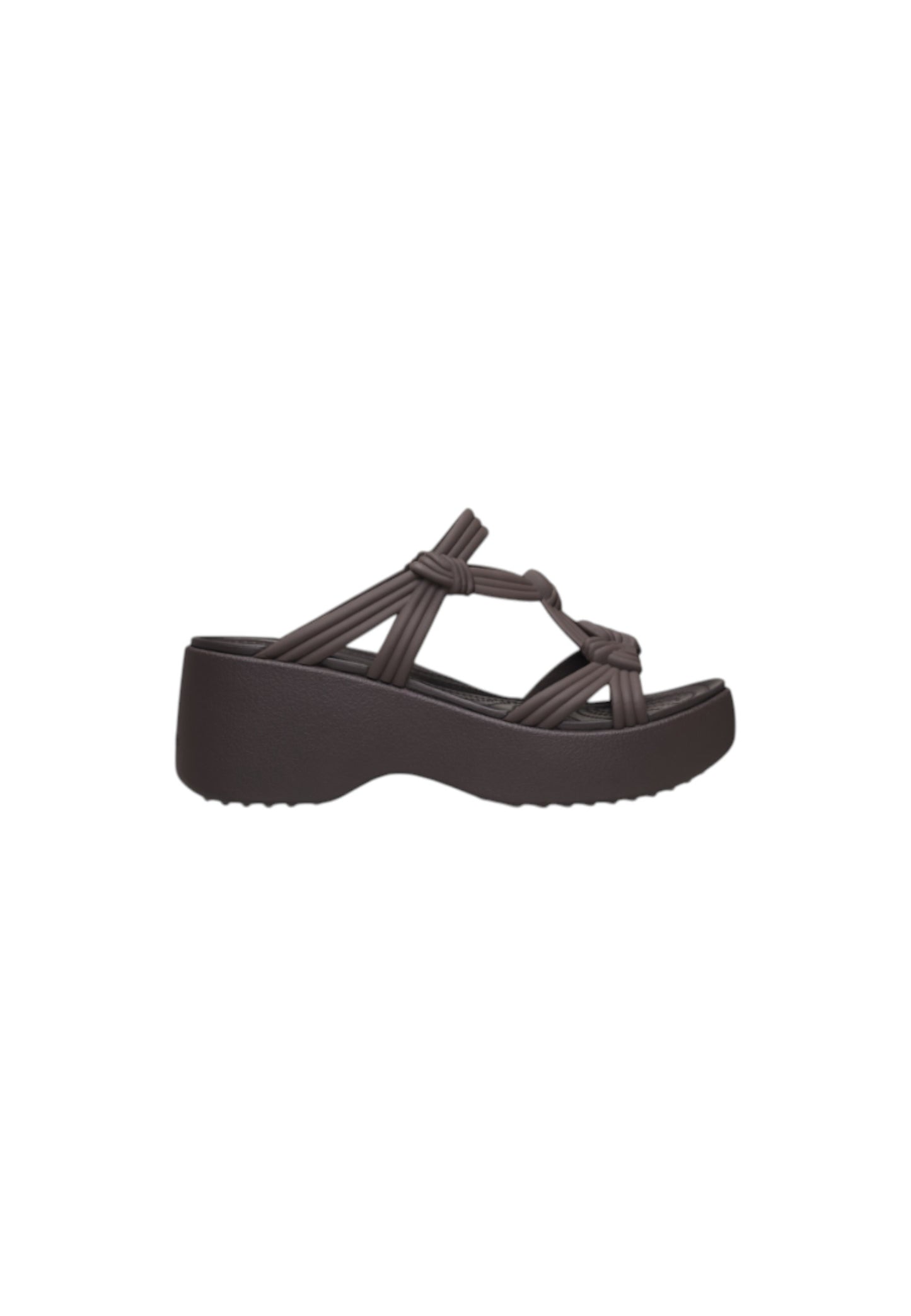 Sandali Crocs Brooklyn Knot Sky Sandal 212011-206 Espresso donna