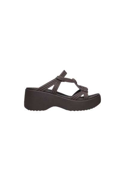 Sandali Crocs Brooklyn Knot Sky Sandal 212011-206 Espresso donna