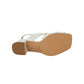 Sandali con tacco REPO 38634 AVORIO donna