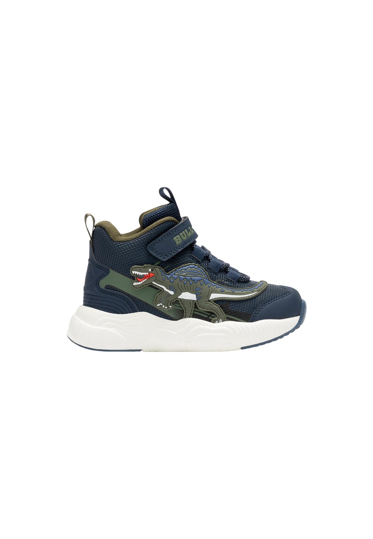 Sneakers luminose BULL BOYS DNAL5101 BLU SPINOSAURO MID Bambino