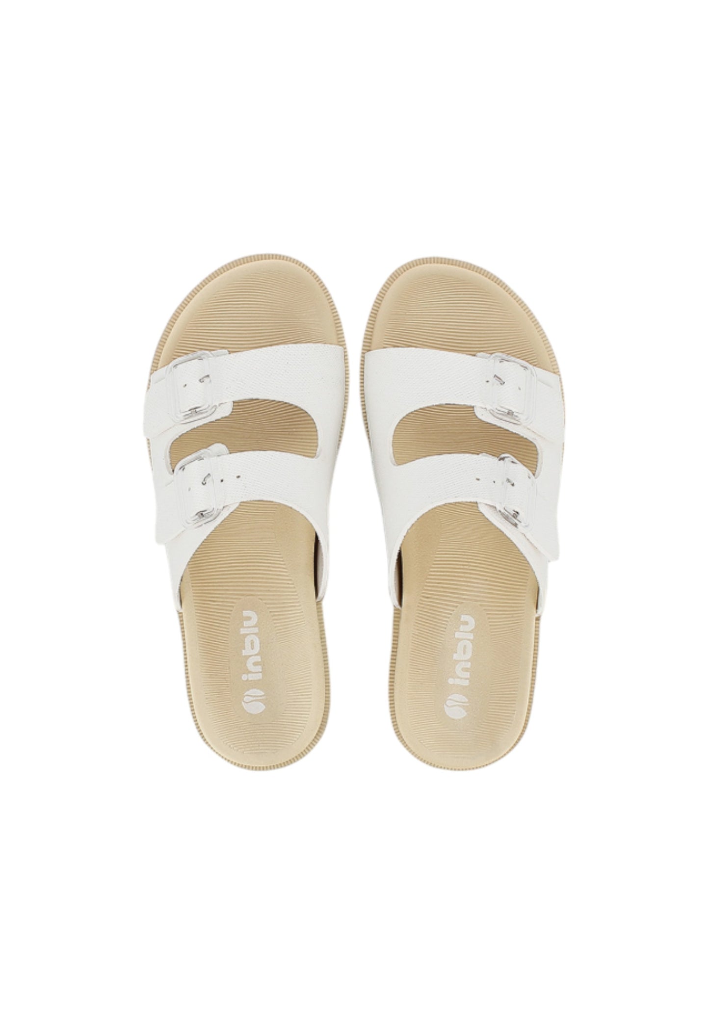 Ciabatta INBLU Dual Density SF000007 BIANCO donna