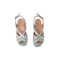 Sandali con tacco SOFFICE SOGNO 23510 LAMY ARGENTO donna