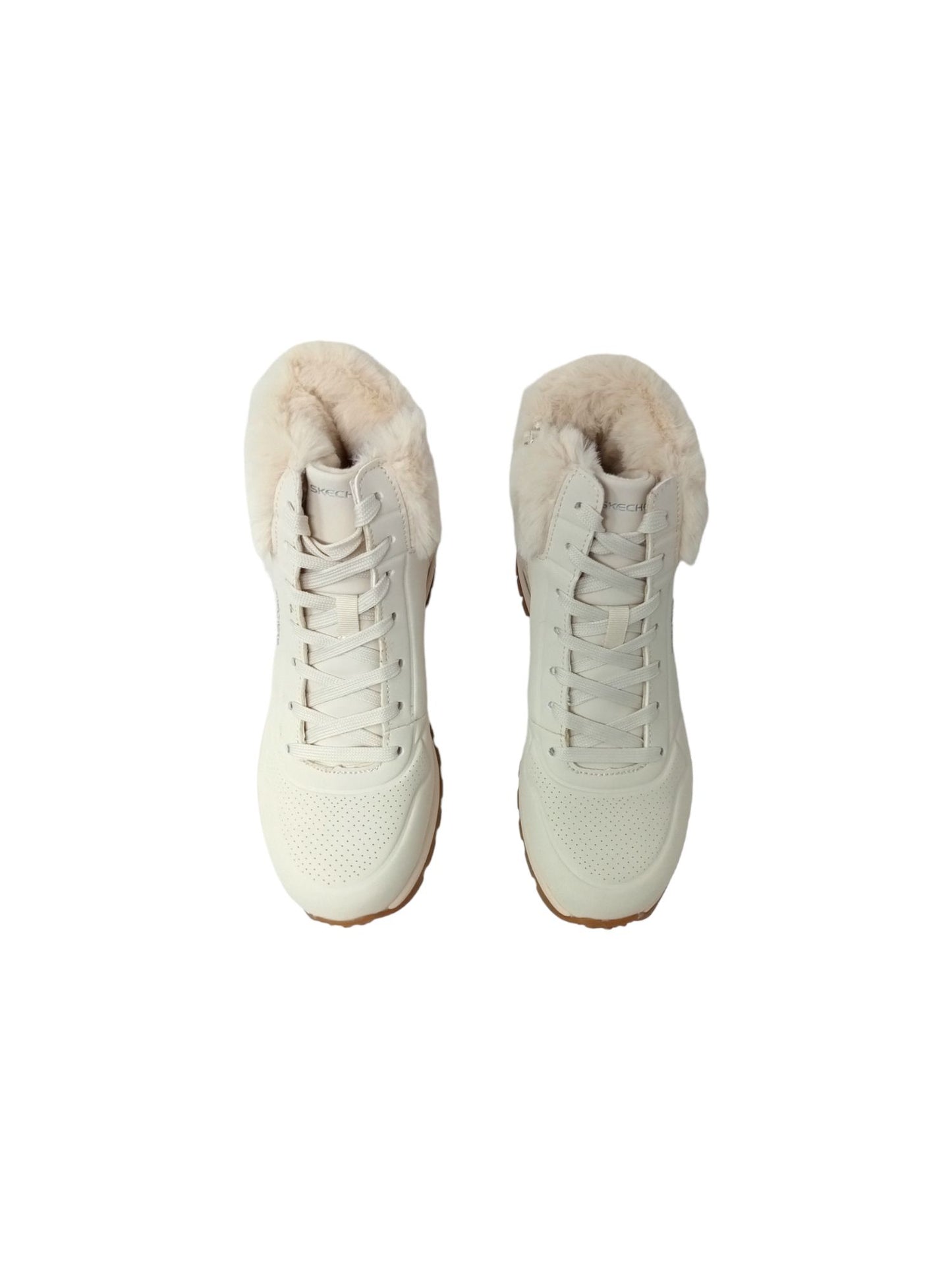 Stivaletto con pelliccia SKECHERS 167274/NAT Donna