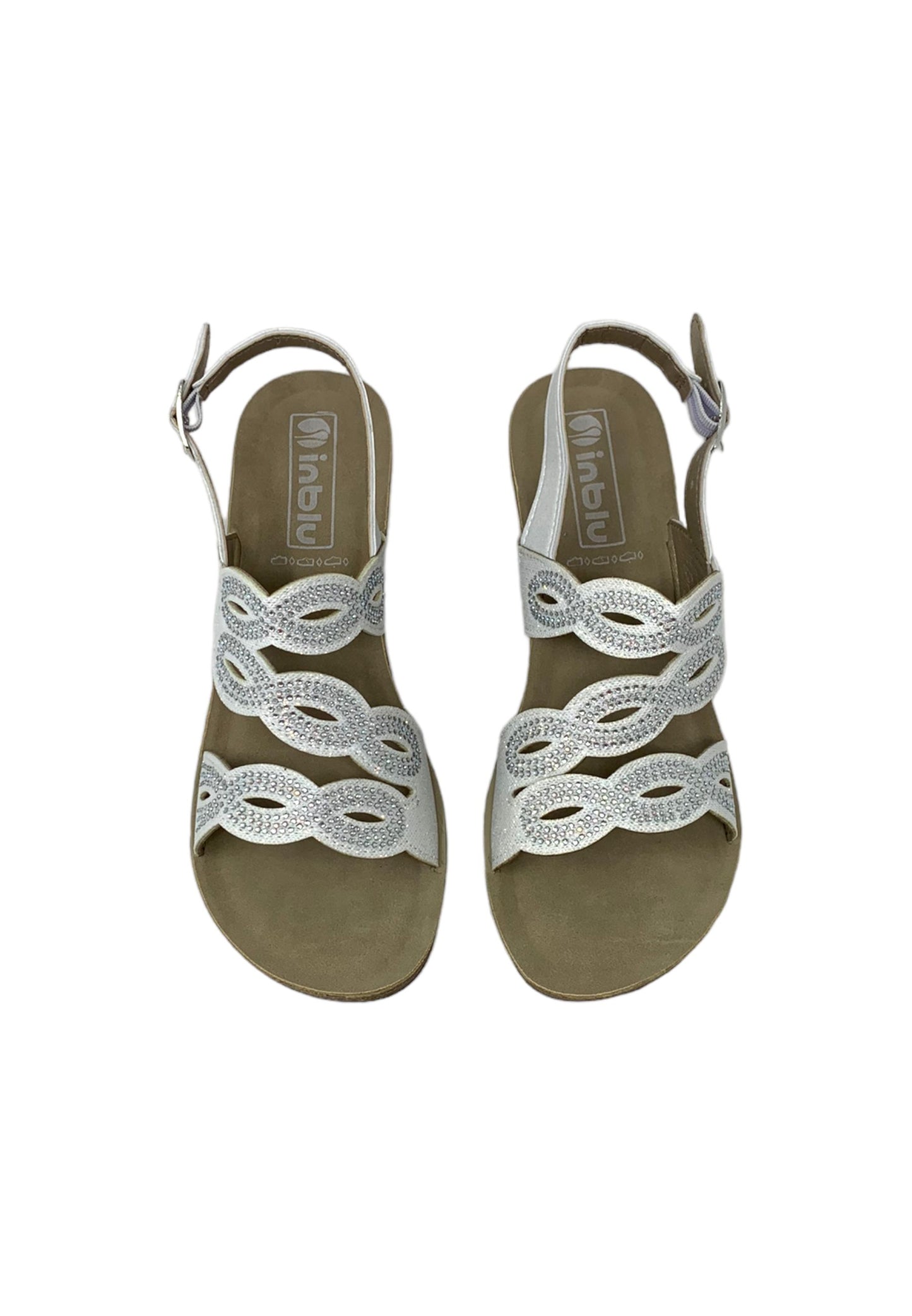 Sandali INBLU EL000029 BIANCO donna