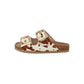 Ciabatta COLORS OF CALIFORNIA HC.BIO502 COW Donna