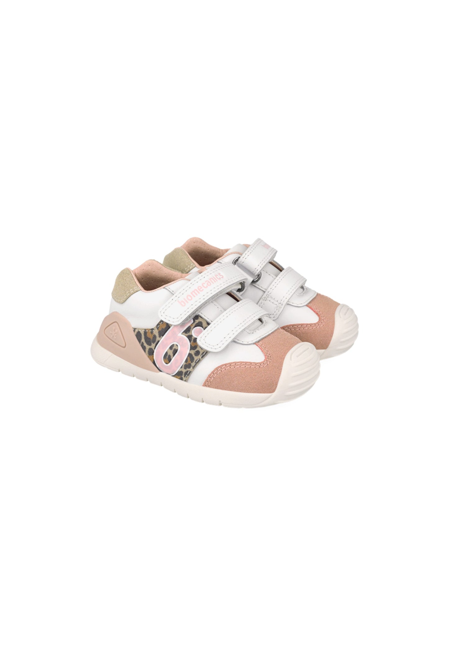 Sneaker "Primi passi" Biomecanics 261108-C902 Blanco/petalo Bambina