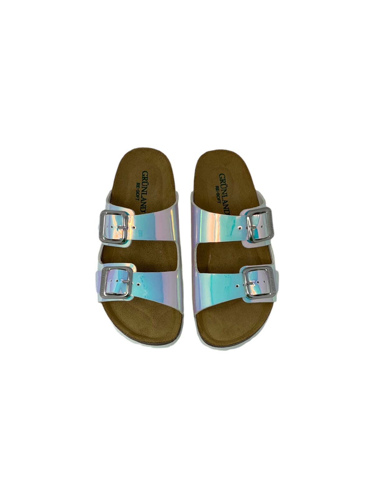 Ciabatta GRUNLAND SARA CB2957-40 celeste ragazza/donna