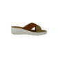 Pantofola PATRIZIA AZZI 450/FB CUOIO donna