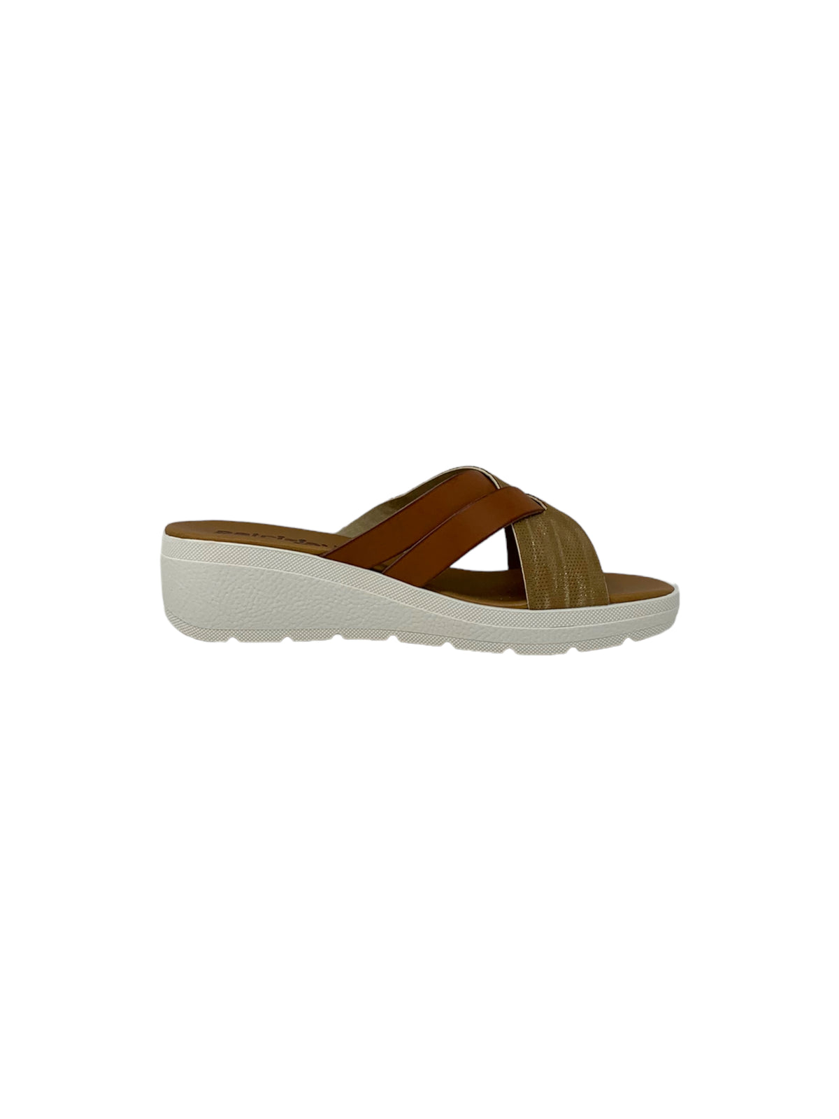 Pantofola PATRIZIA AZZI 450/FB CUOIO donna