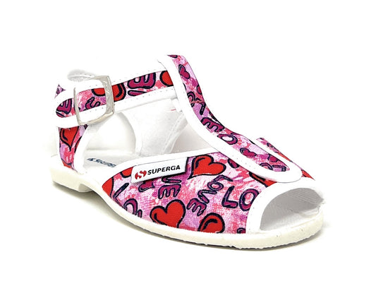 Sandalo Da passeggio Superga S06A1200 ROSA bambina