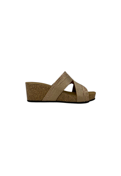 Ciabatta con zeppa GRUNLAND ERSI CB0820-70 CIPRIA Donna