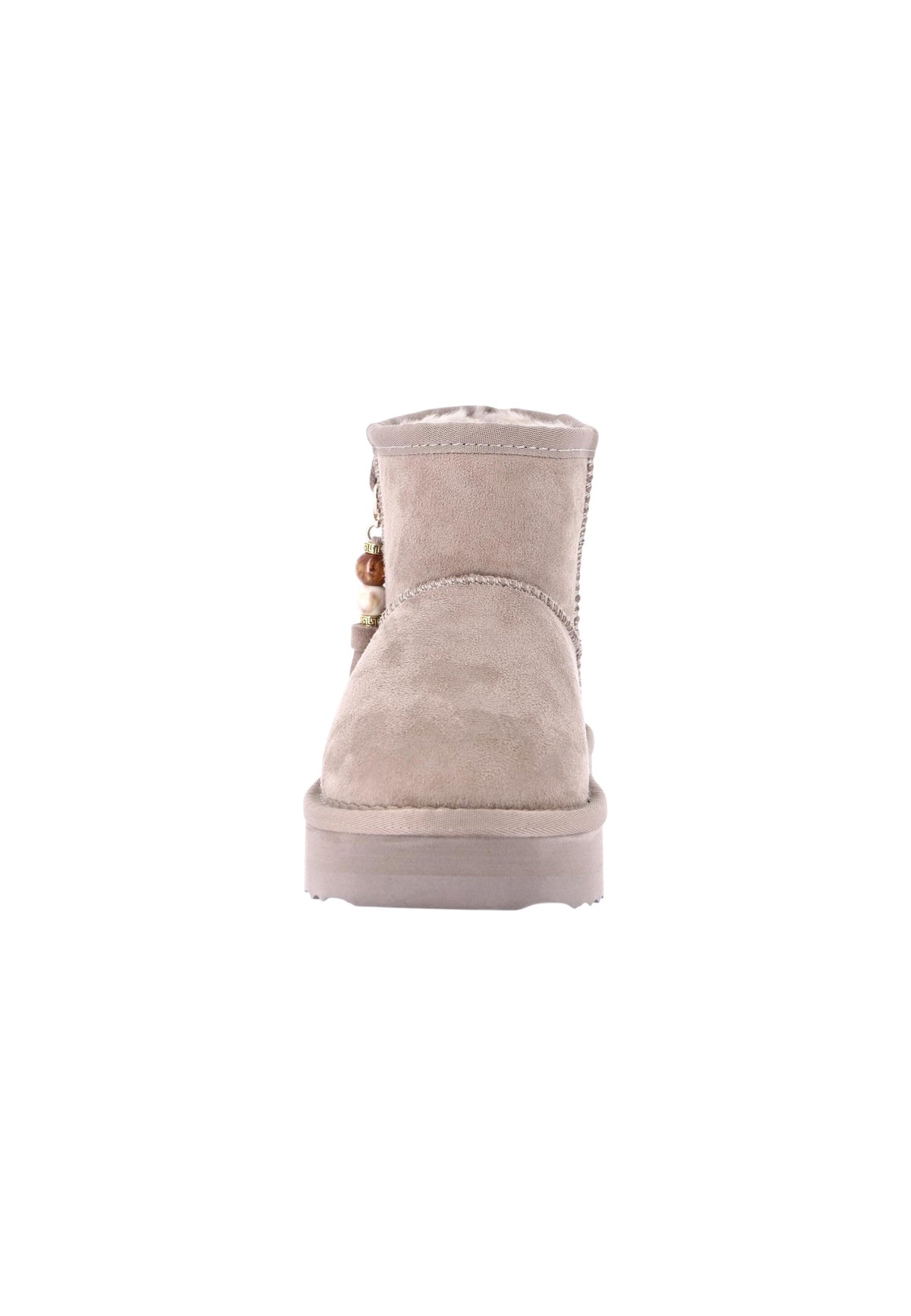 Stivaletto con pelliccia GRUNLAND JR CODI PO0058-I4 TAUPE bambina/ragazza