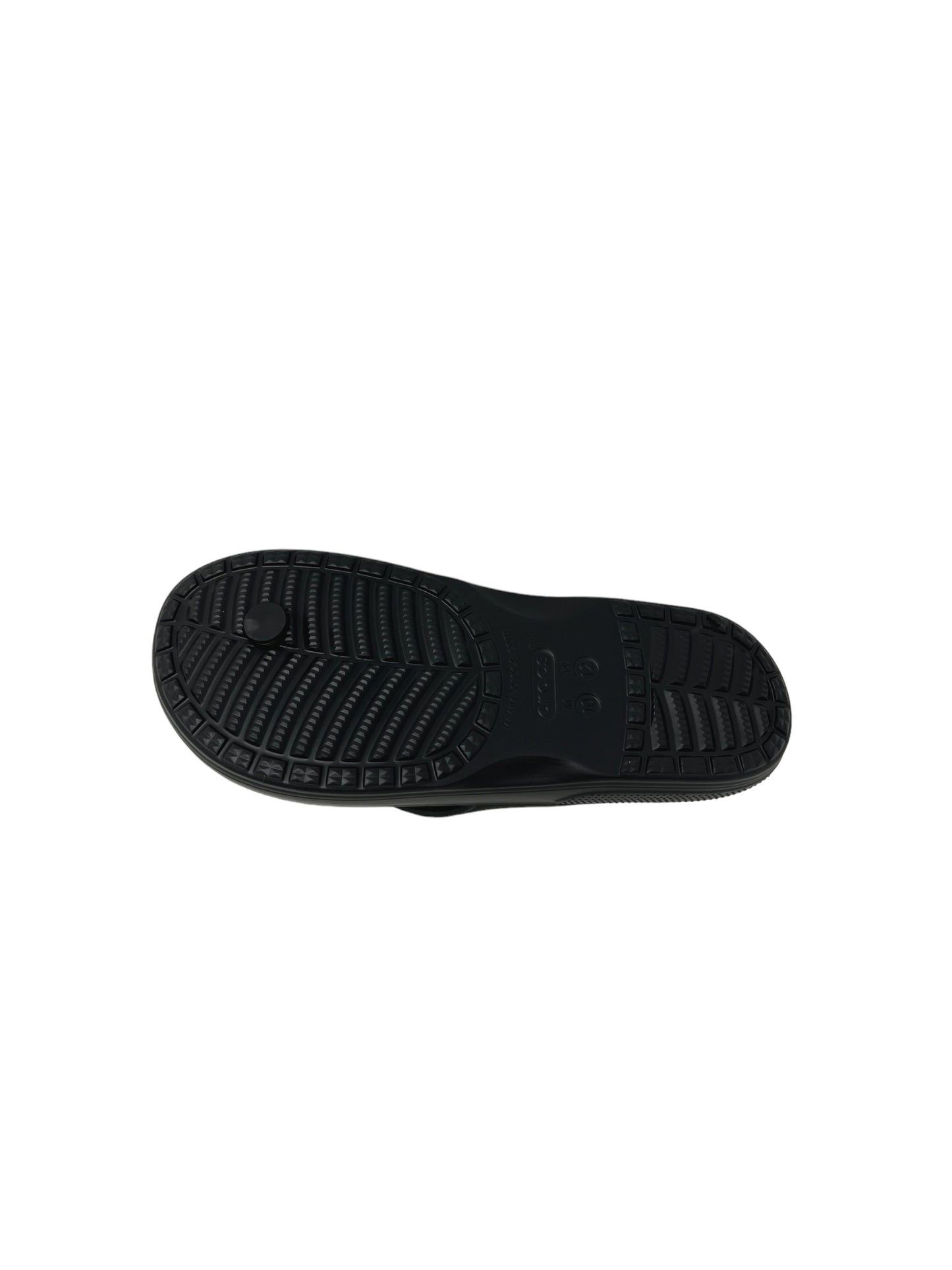 Infradito da mare in gomma CROCS 207713-001 BLK UOMO