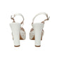 Sandalo col tacco JOEL A7575 NAPPA BIANCO donna