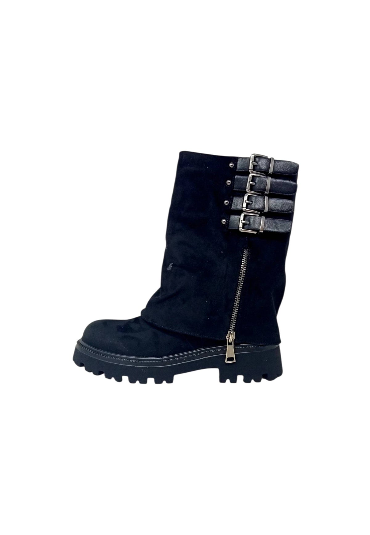 Stivaletti CRICHIC CR4143 CAMOSCIO NERO donna