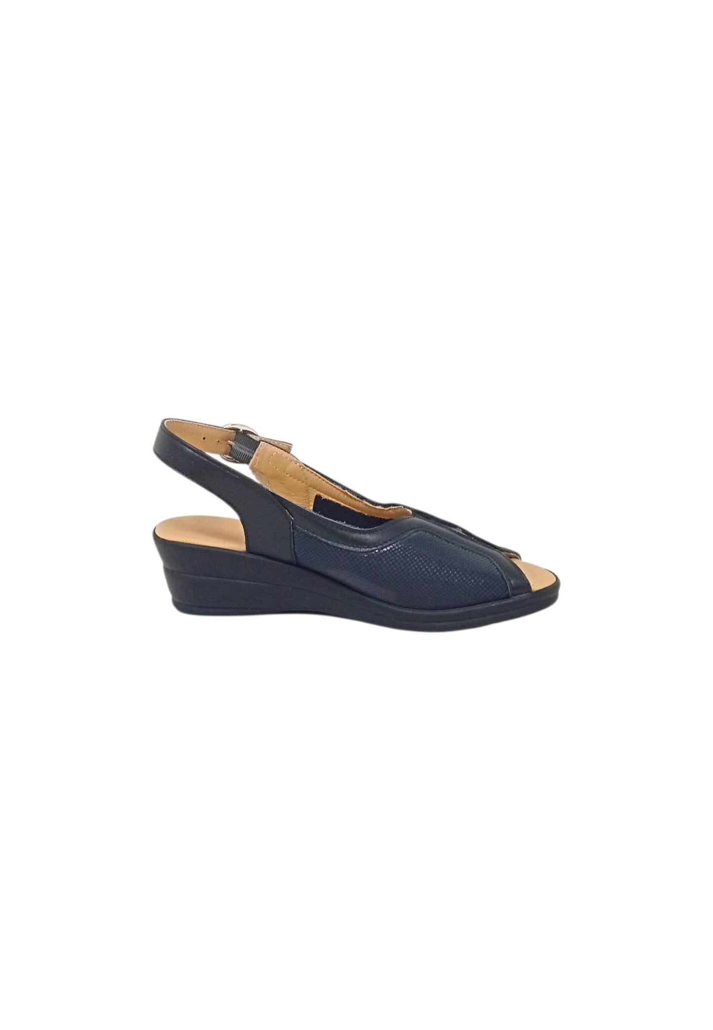 Sandali linea comoda Stile Di Vita 25L015-SDV NERO Donna