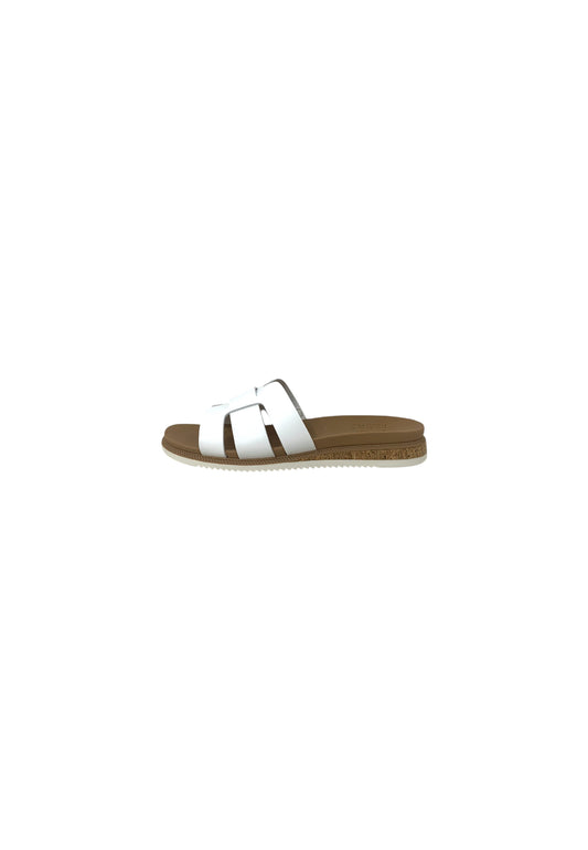 Ciabatta SKECHERS DESSERT KISS LOW PEAK LOOK 114707/WHT Donna