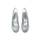Sandalo con tacco VERNISSAGE  E5STPC1 GALASSIA ARGENTO donna