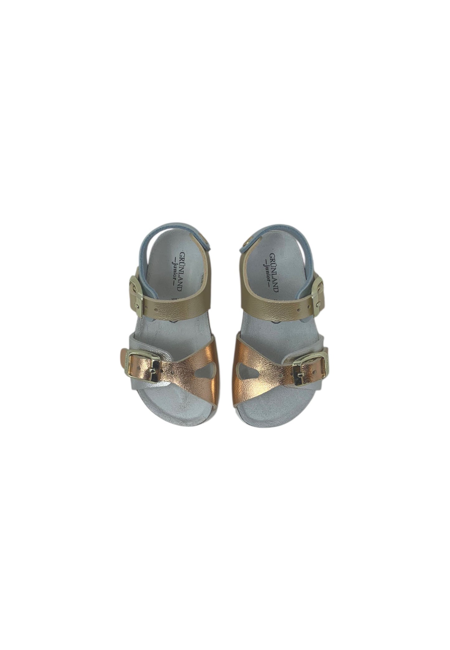 Sandali GRUNLAND Junior ARIA SB0392-40 ARGENTO-MULTI  bambina