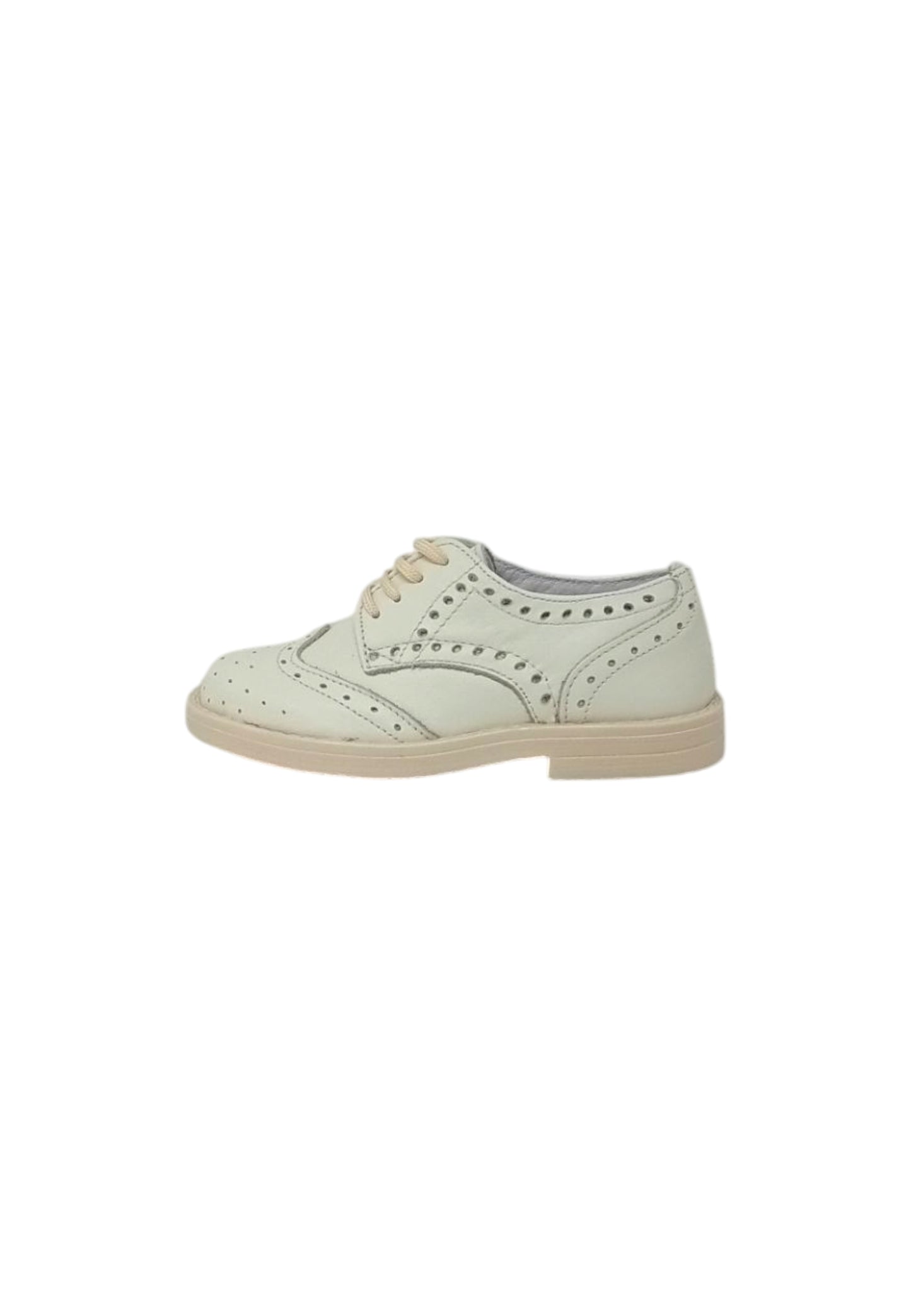Italia Leone Francesina Bruno Vitello beige bambino